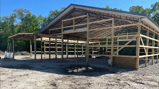 DIY Pole Barn Build Part 1