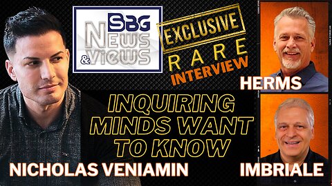EXCLUSIVE RARE Interview with Nicholas Veniamin | Inquiring Minds Want to Know | Q&A