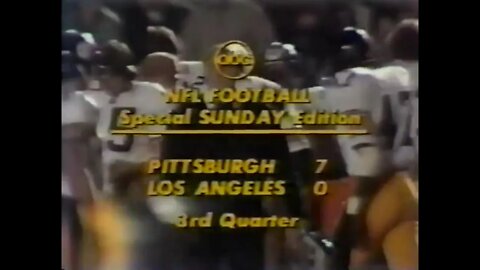 1978-11-12 Pittsburgh Steelers vs Los Angeles Rams
