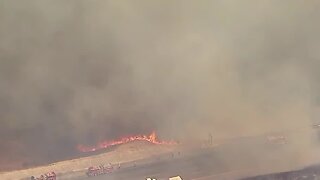 CHP: I-5 near Castaic reopened after brush fire closed freeway