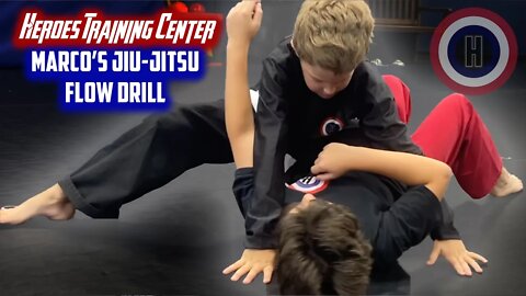 Heroes Training Center | "Marco's Jiu-Jitsu Flow Drill | Yorktown Heights NY | Kickboxing | MMA