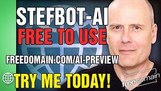 EXCLUSIVE - STEFBOT-AI FREE TO USE!