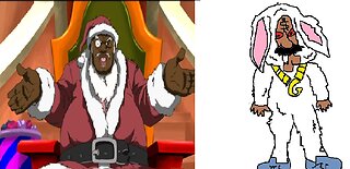 Tyrone the Easter Bunny Thinks Uncle Ruckus is Black Santa Clause