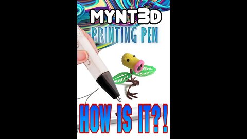 MYNT3D 3D Printing Pen TLDR #shorts ✍🏾