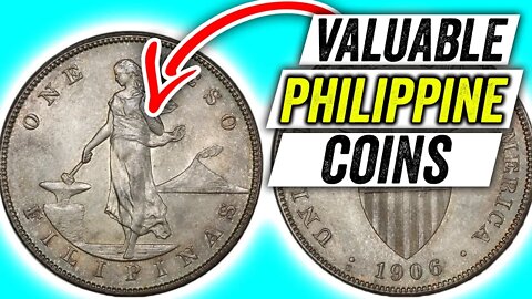 SUPER RARE PHILIPPINE PESO COINS WORTH MONEY - INTERNATIONAL WORLD COINS