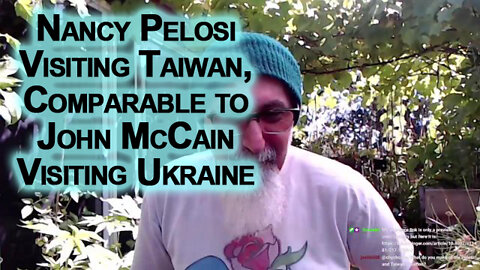 Nancy Pelosi Visiting Taiwan Is Comparable to John McCain Visiting Ukraine [ASMR]