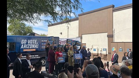 First Lady Jill Biden Joins Mark Kelly in Phoenix - Despite Pres. Biden's 58 Percent Disapproval in