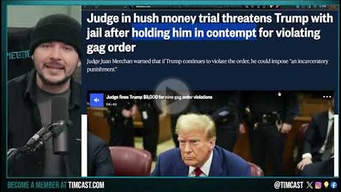 Trump HELD IN CONTEMPT, Fined $9k, Judge Says JAIL IS NEXT, Trump VOWS Mass Deportations In TIME