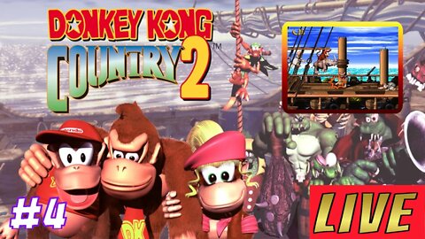 Donkey Kong Country 2: Diddy's Kong Quest[🔴Live GamePlay]
