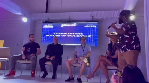 Delnorte at Crypto fashion event June 24 2023 Miami