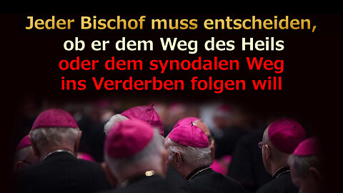 BKP: Jeder Bischof muss entscheiden, ob er dem Weg des Heils oder dem synodalen Weg ins Verderben folgen will