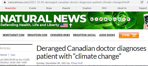 Doctor Says Climate Change is Underlying Cause of Medical Condition