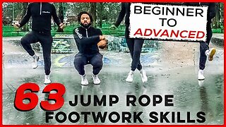 FOOTWORK FRENZY! 63 Jump Rope Footwork Drills (From Beginner To OutRAGEous)