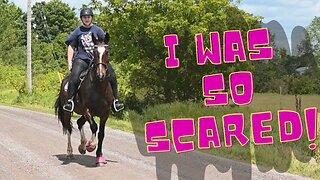 Shocking First SOLO Trail Ride