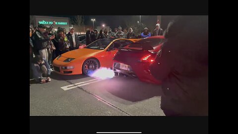 STRAIGHT PIPED 370Z SHUTS DOWN MEET !!!!