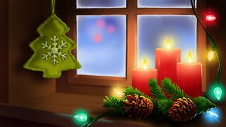 Relaxing Christmas Music - Candles & Decorations ★476
