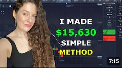 I made $15,630 with a simple method | Pocket Option strategy