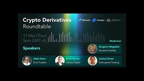 Crypto Derivatives Roundtable