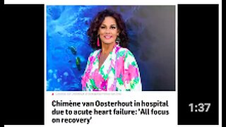 Dutch TV presenter Struck by Heart Failure while on vacation in Greece...