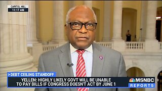 Rep Clyburn Claims Biden Has Authority To Use 14th Amend On Debt