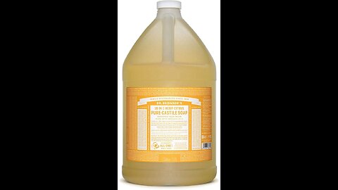 Dr. Bronner’s - Pure-Castile Liquid Soap (Citrus, 32 ounce, 2-Pack) - Made with Organic Oils, 1...