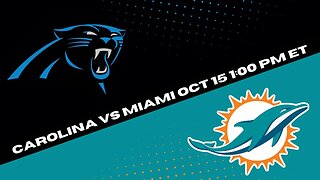 Miami Dolphins vs Carolina Panthers Prediction and Picks - NFL Picks Week 6