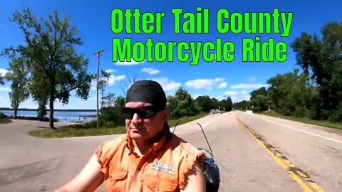 Otter Tail Lake to Underwood Minnesota Complete Motorcycle Ride