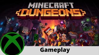 Minecraft Dungeons Gameplay on Xbox One