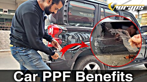 Benefits of Car PPF with proof | कार PPF करवाने के फायदे @VwrapsSikar