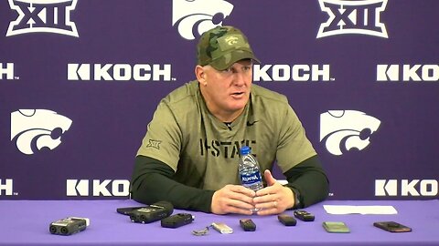 Kansas State Football | Chris Klieman Press Conference | Baylor 31, K-State 12