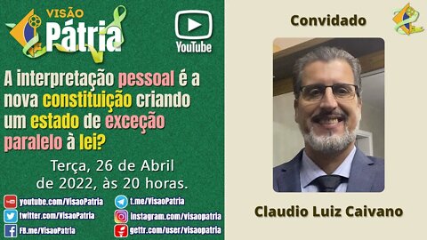 A interpretação pessoal é a nova constituição craindo um estado de exceção paralelo à lei?