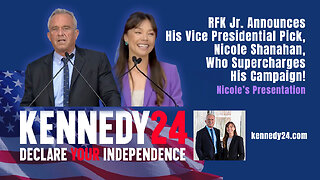 RFK Jr. Announces His Vice Presidential Pick, Nicole Shanahan (Nicole's Presentation)