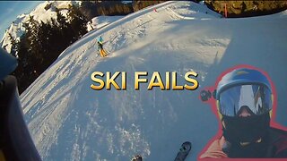Bad luck skiing - SKI FAILS