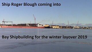 Ship Roger Blough Winter Layover