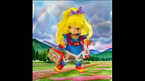 "Vintage 1980's Rewind Rainbow Brite Fashion Doll "Adorable Come See ⭐💫🎼🎶