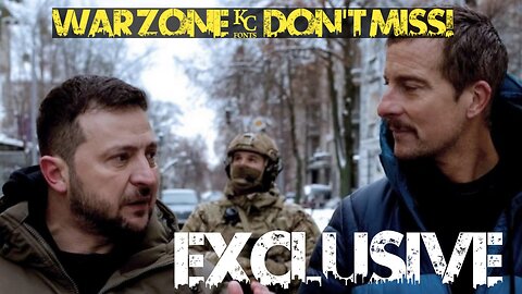 Exclusive Ukraine !! WAR ZONE: BEAR GRYLLS MEETS PRESIDENT ZELENSKYY