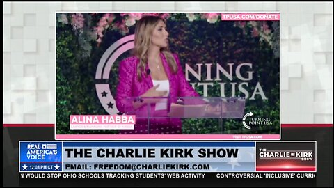 Alina Habbas on Charlie Kirk