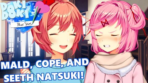 NATSUKI IS JEALOUS OF SAYORI'S HUGS | DOKI DOKI BLUE SKIES (PART 16)