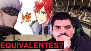 REACT Gojo vs Reinhard A Luta de Deuses - Barusu - MELHOR DO MUNDO