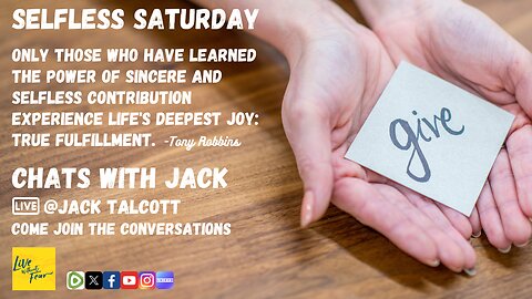 Abundant Faith; Chats with Jack and Open(ish) Panel Opportunity