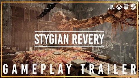 STYGIAN REVERY - DOOM + SCORN TYPE SHOOTER GAME ( TRAILER HD )