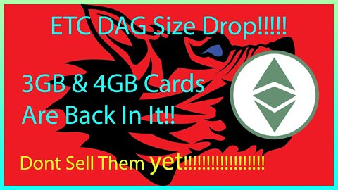 ETC DAG Size Drop Is Coming Soon