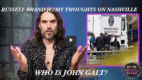 Russell Brand PROVIDES A UNIQUE PERSPECTIVE ON NASHVILLE SHOOTING, HIGHLIGHT RAND PAUL +++