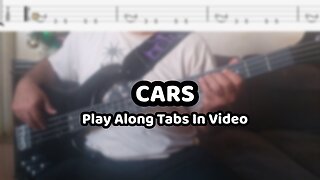 Gary Numan - Cars - Bass Cover & Tabs