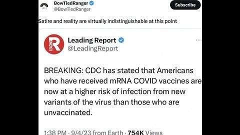 CDC Says Vaccinated MORE LIKELY To Catch New Covid Variant! 9-9-23 The Jimmy Dore Show