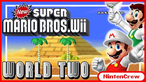 NO MORE LAG! We hope... • New Super Mario Bros. Wii Co-Op Let's Play • World 2