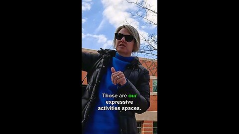 Karen Threatens Arrest Over Free Speech at GVSU Campus