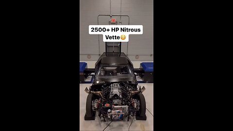 2500 Horsepower Nitrous Vette