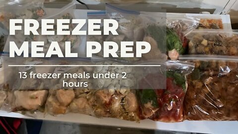 July freezer prep