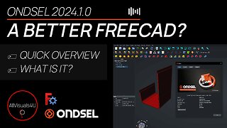 🚨 Better Than FreeCAD? - A First Impression Of Ondsel - Ondsel FreeCAD Download | #Shorts